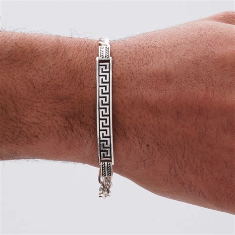 bracciale uomo versace|versace men's bracelets.